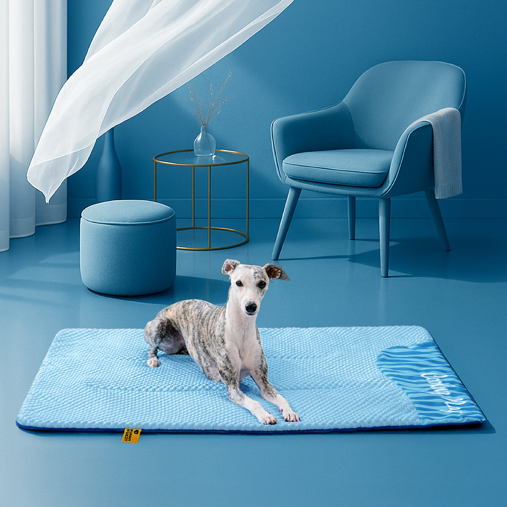 Large Washable Cooling Non-slip Outdoor Dog Mat - Cooling Nap