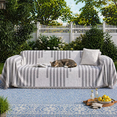 All-seasons Chenille Double-sided Anti-scratch Outdoor Garden Sofa Cover Sofa Throws