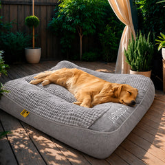 Large Garden Outdoor Dog Bed Scratch-resistant Spine Protection