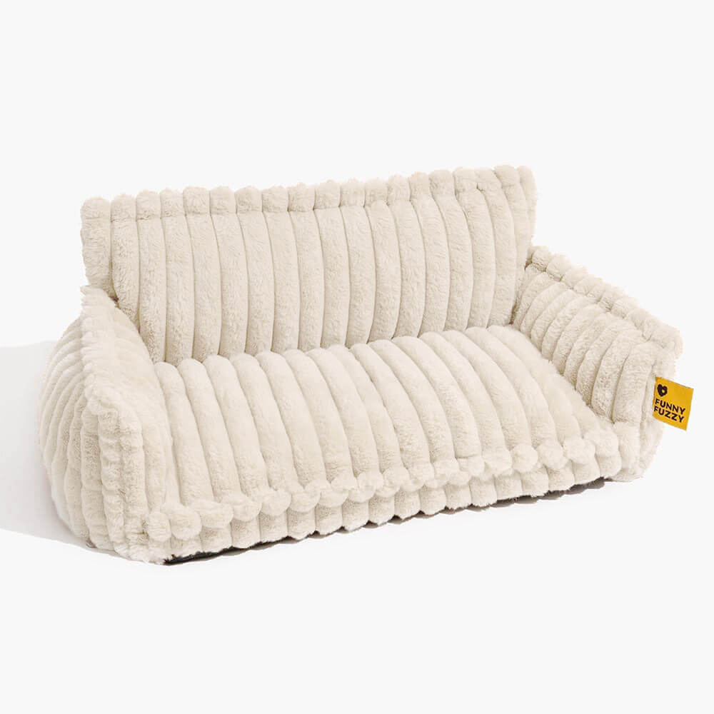 Bed Cover - Large Washable Fluffy Orthopaedic Soft Dog Sofa Bed