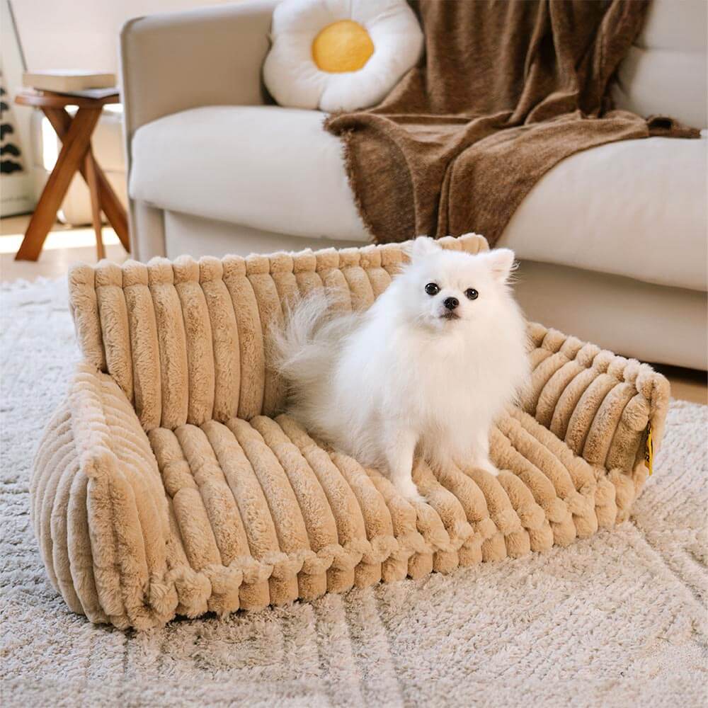 Orthopedic Dog Sofa Bed With Pillow-Snoozy Dream