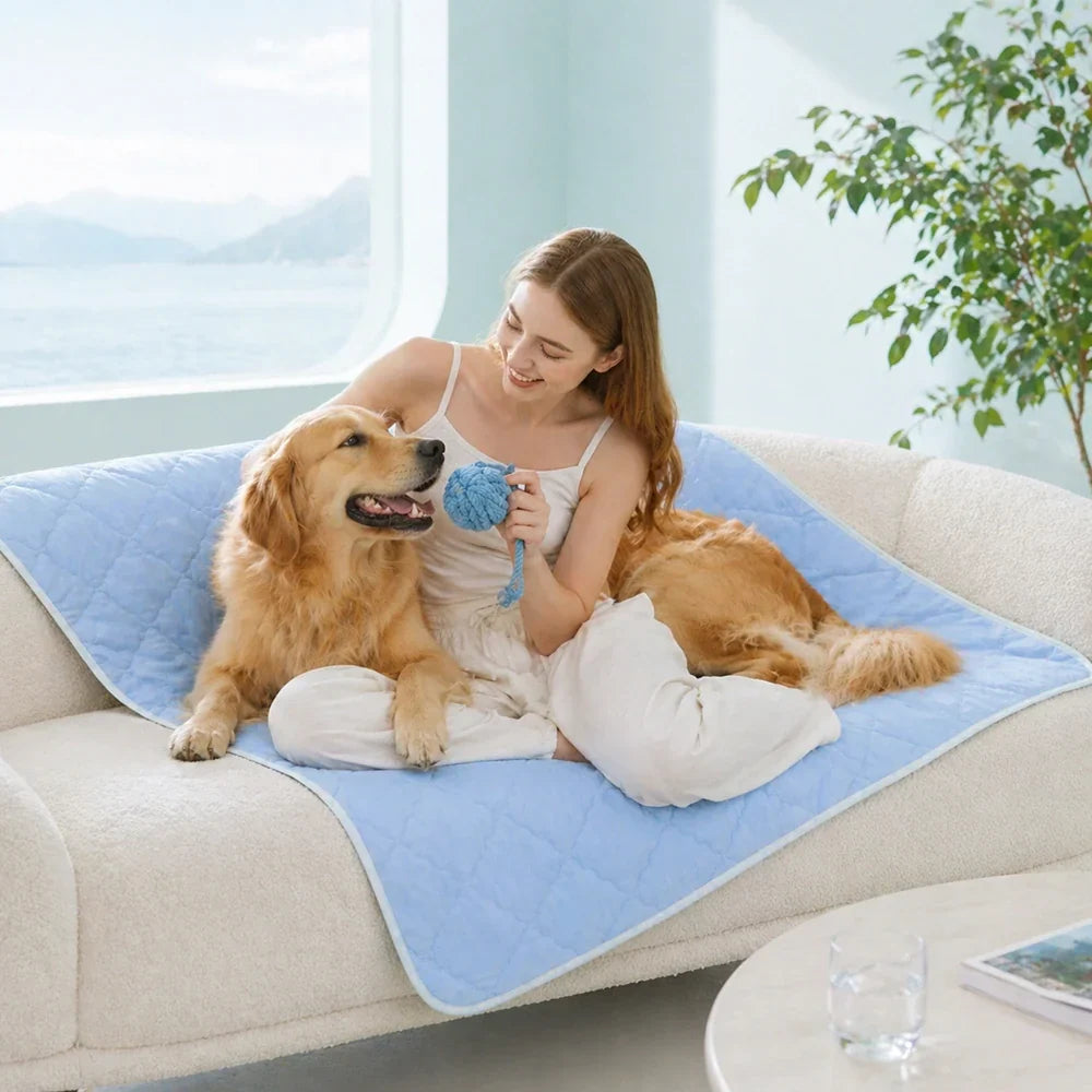 Double-Sided Cooling Dog Blanket - Chill Nest
