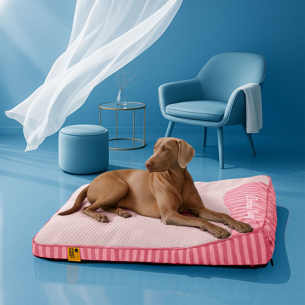 Extra Large Cooling Washable Rectangle Orthopaedic Dog Bed - Home Office