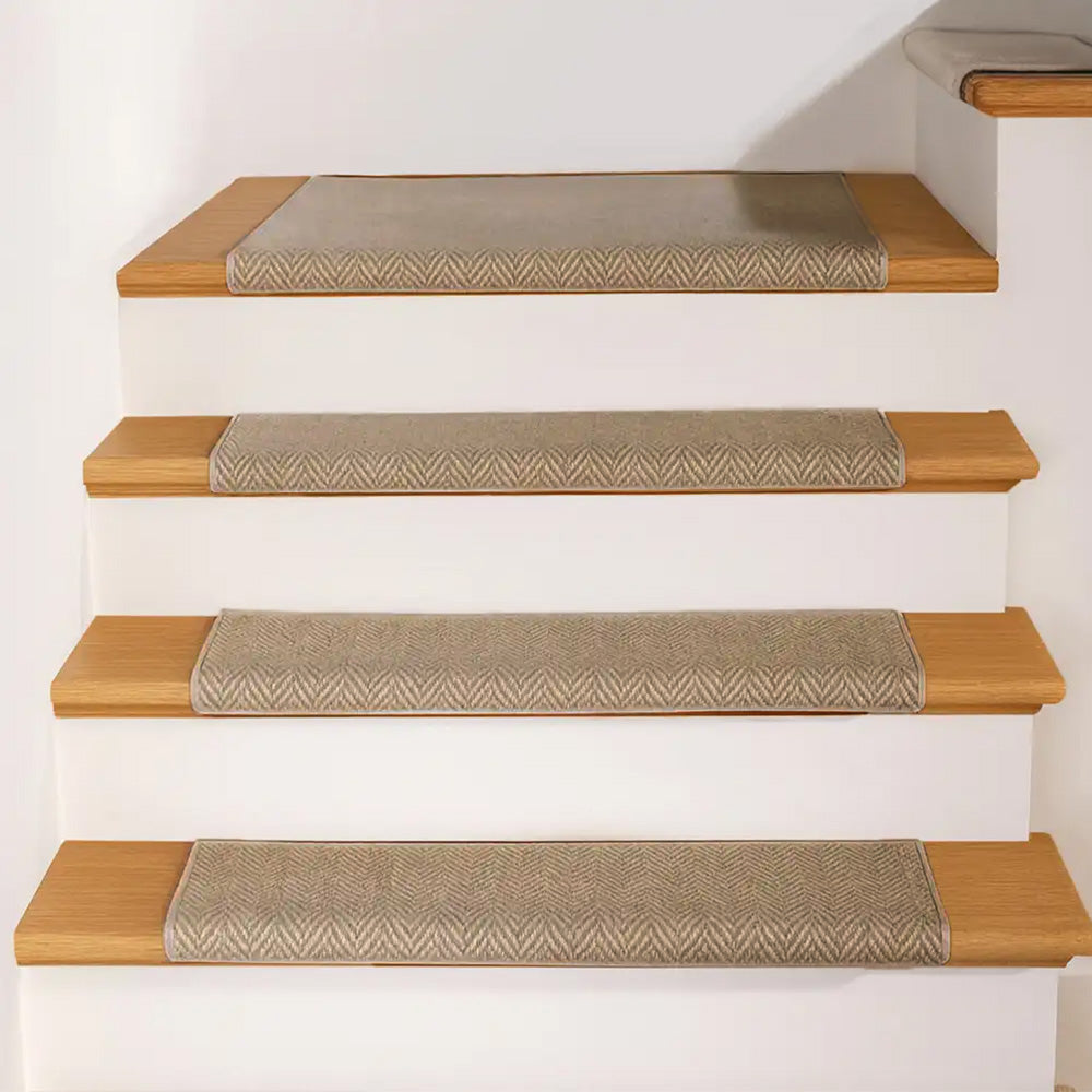 Non-slip All-season Adhesive-Grip Stair Treads - Retro