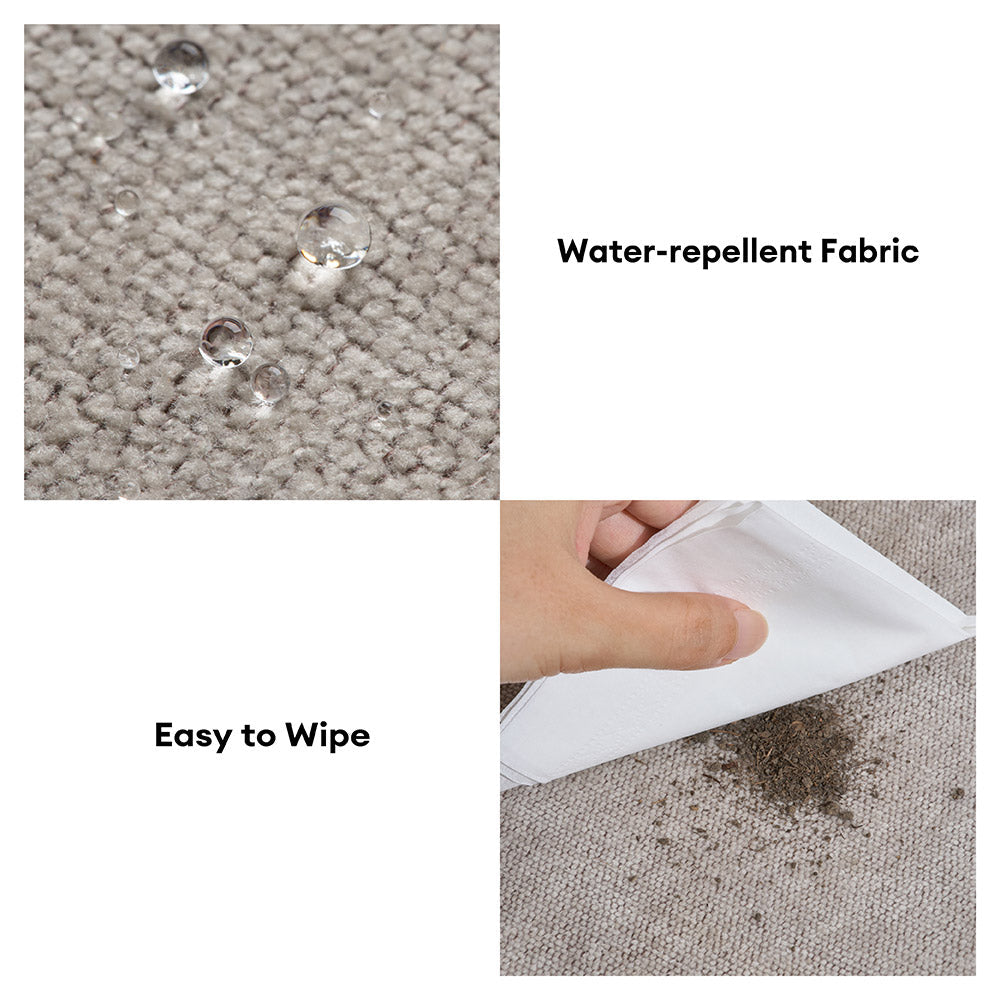 Luxe Water-repellent Faux Leather Removable Spiral Pet Stairs - Pet-Friendly Bedroom