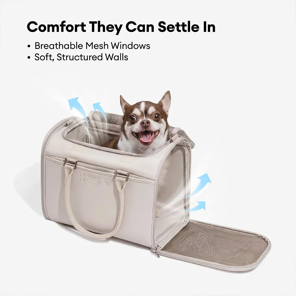 Dog Carrier Airline Approved Soft-Sided Pet Carrier for Cats - Urban Roaming