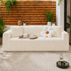 Jacquard Stretch Full-Cover Anti-scratch Outdoor Garden Sofa Cover