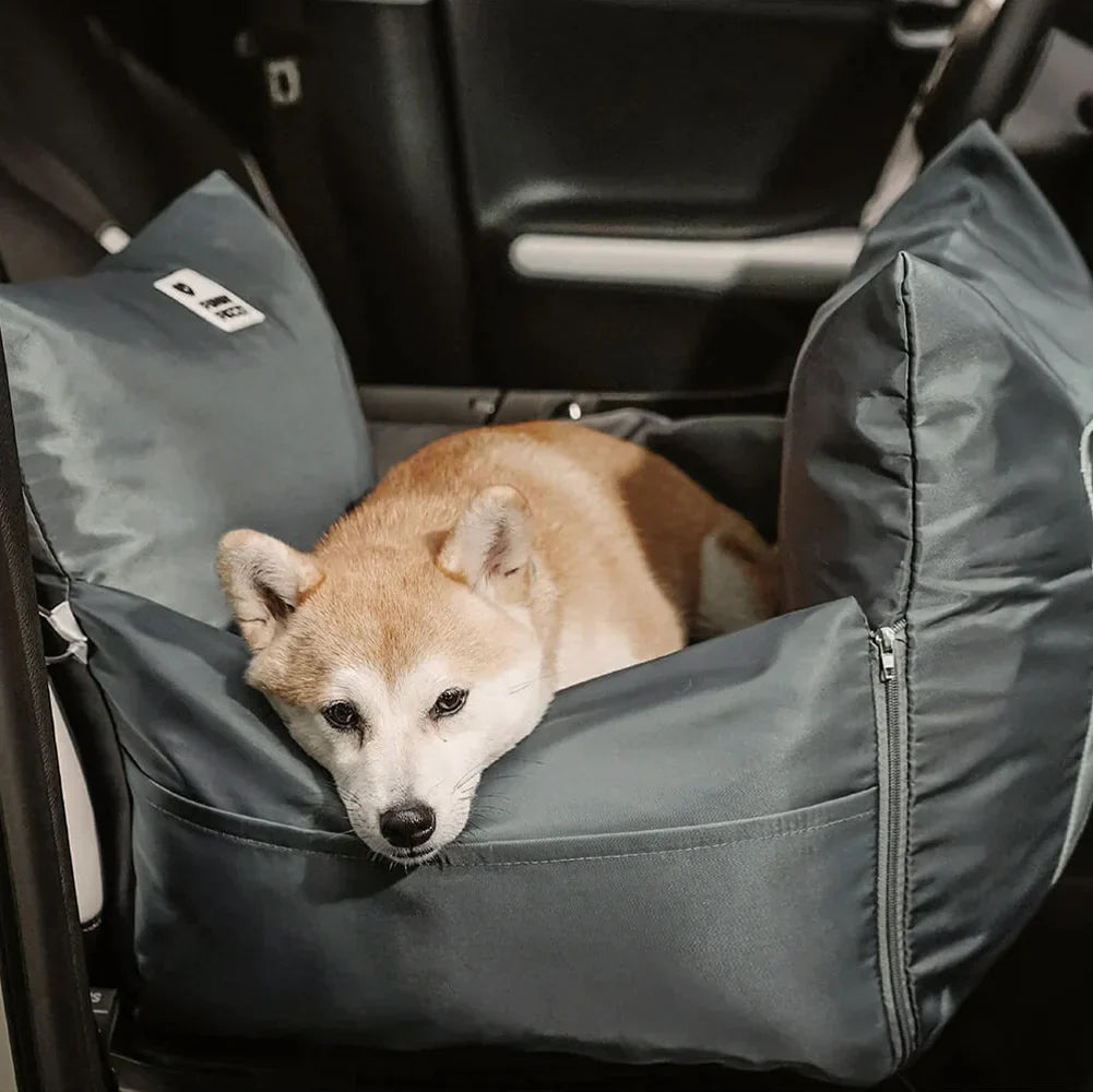 Waterproof Dog Car Seat Bed - Roadtrip