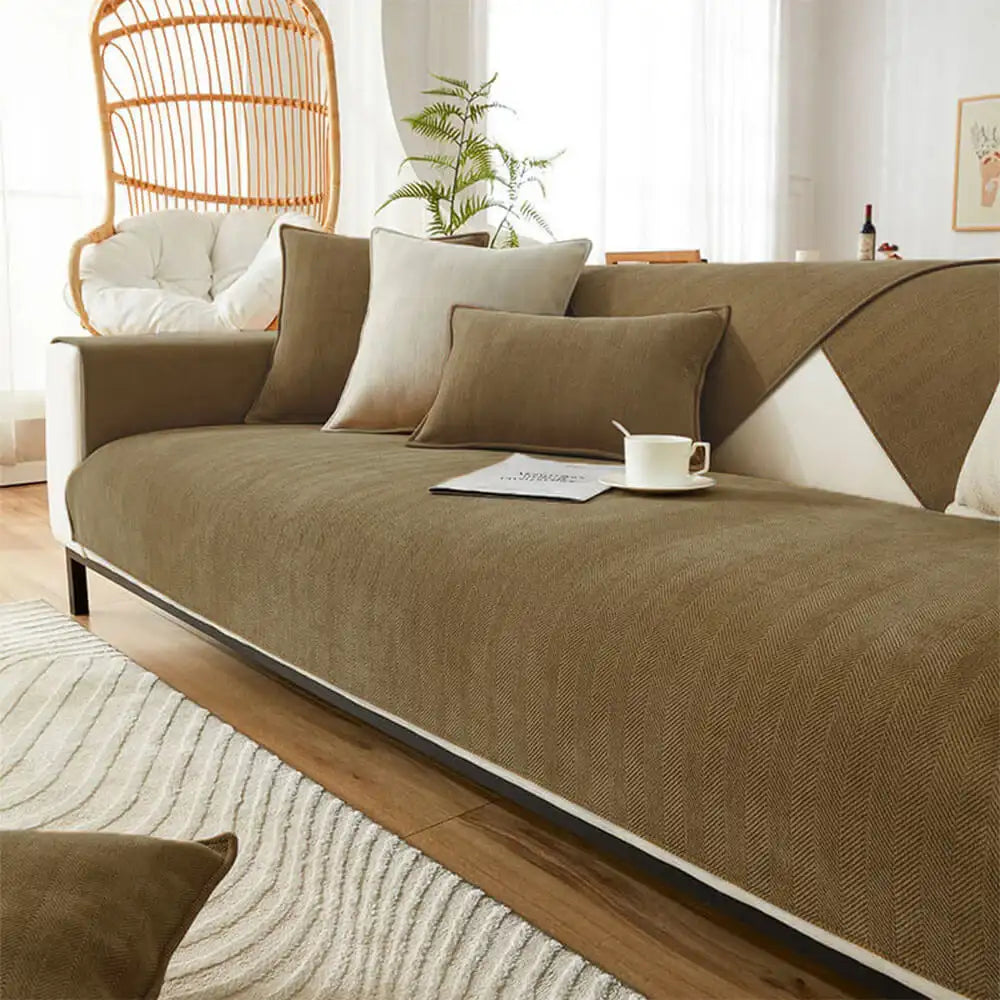 Waterproof All-season Stain-resistant Durable Sofa Cover - Retro