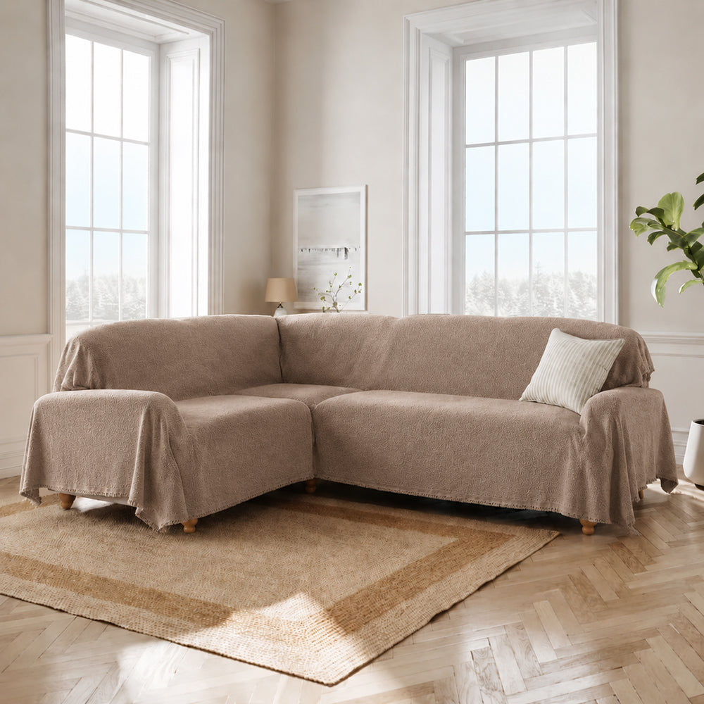 Soft Plush Water-resistant Multi-Purpose Furniture Protection Corner Sofa Cover Sofa Throws