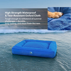 Fully Orthopedic Surround Support Waterproof Large Dog Bed - Pet-Friendly Bedroom