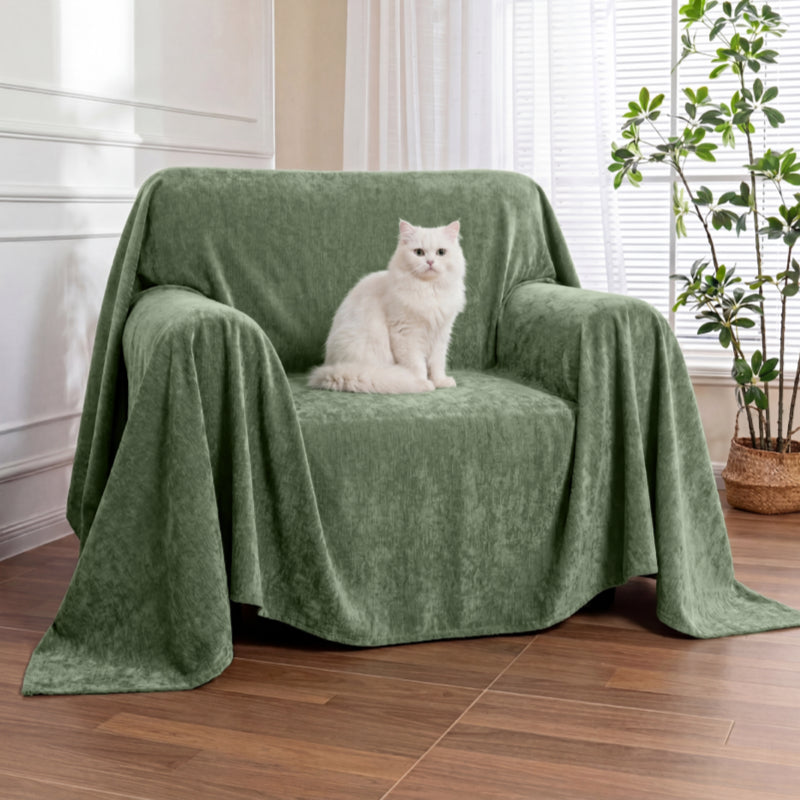 Soft and Waterproof Scratch-Resistant Sofa Cover Sofa Throw Armchair Cover