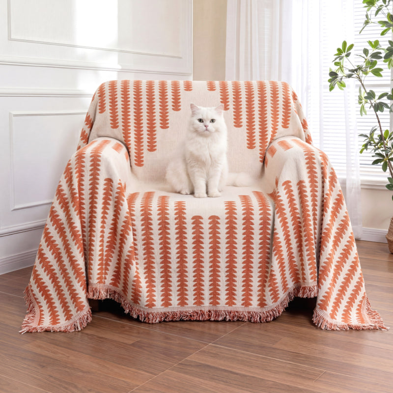 All-seasons Chenille Double-sided Anti-scratch Sofa Cover Sofa Throw Blanket Armchair Cover