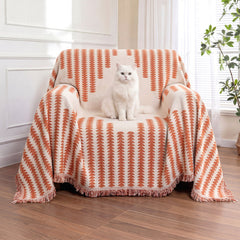 All-seasons Chenille Double-sided Anti-scratch Sofa Cover Sofa Throw Blanket Armchair Cover