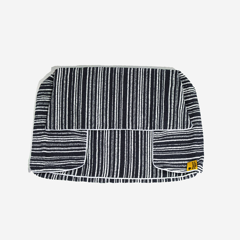 Sustainable Storage Pouf Ottoman & Boucle Dog Bed - Funnyfuzzy SnugNest