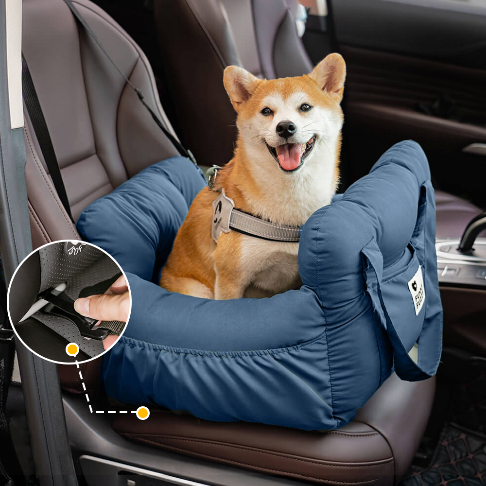 Portable ISOFIX Dog Car Seat Bed
