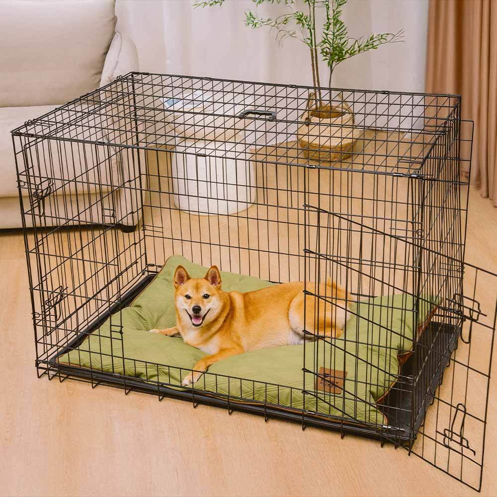 Luxury Water-repellent Dual-Sided Calming Garden Outdoor Dog Mat Bed