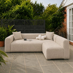 Herringbone Scratch-Resistant Full Coverage Strectch Sofa Protection Outdoor Garden Sofa Cover