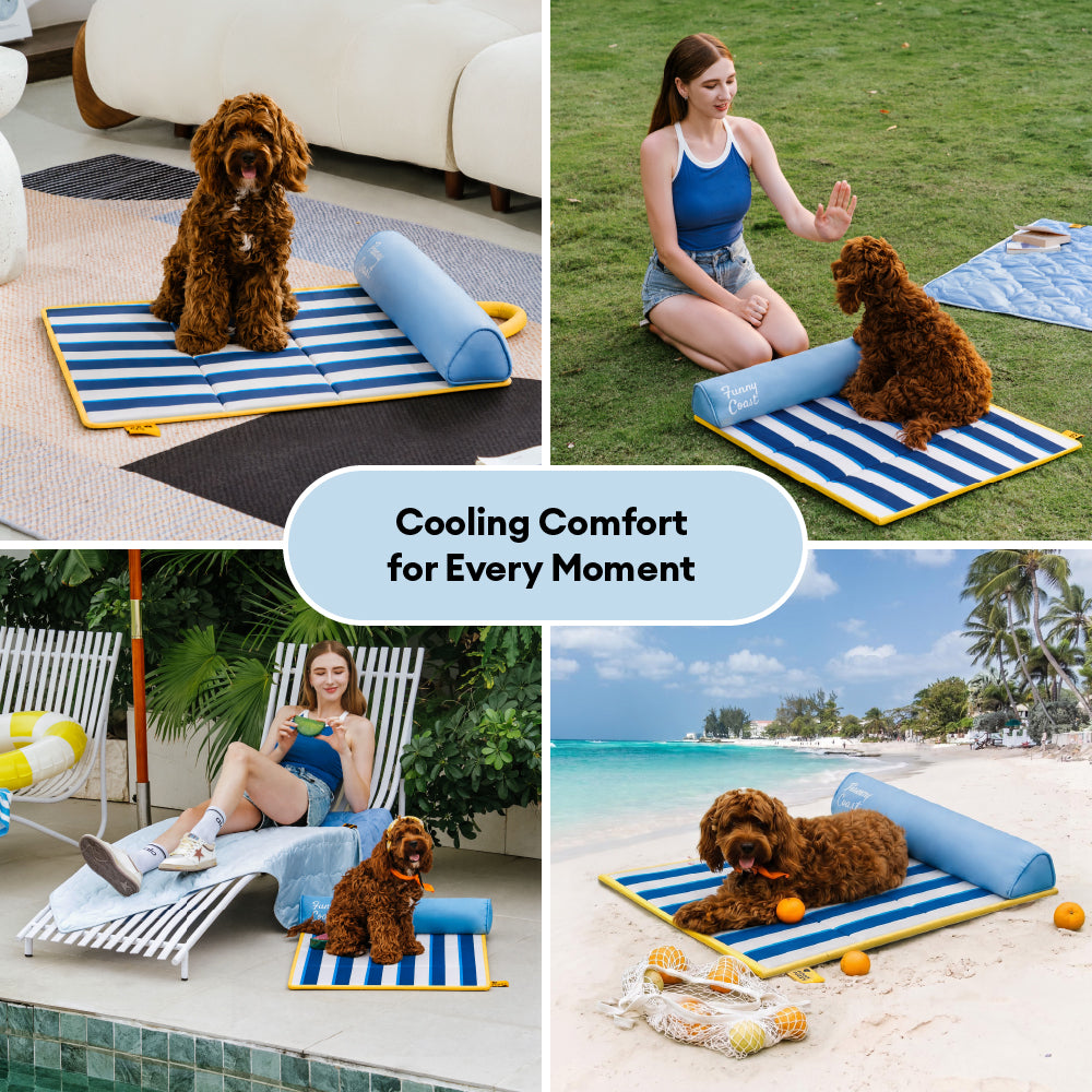 Portable Cooling Cat & Dog Mat - Chill Nest