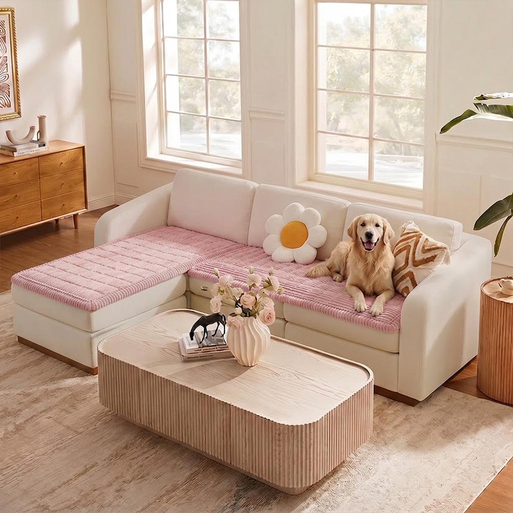 Waterproof Lazy Soft Flannel Breathable Pet Mat Non-slip Corner Couch Cover