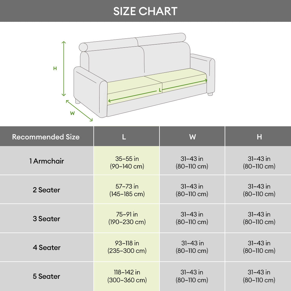 Herringbone Full Coverage Comfortable Scratch-Resistant Sofa Protection Magic Sofa Cover