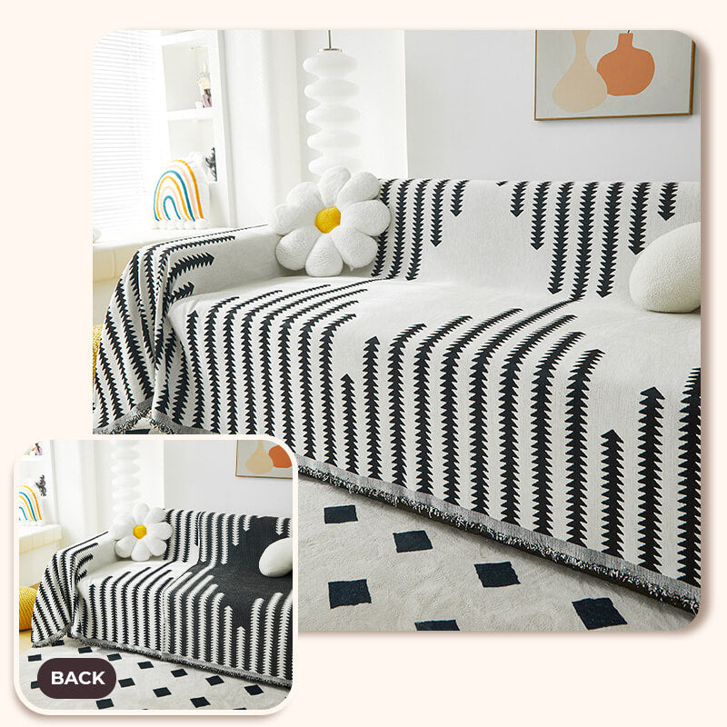 All-seasons Chenille Fabric Double-sided Anti-scratch Home Decoration Corner Sofa Cover Sofa Throws