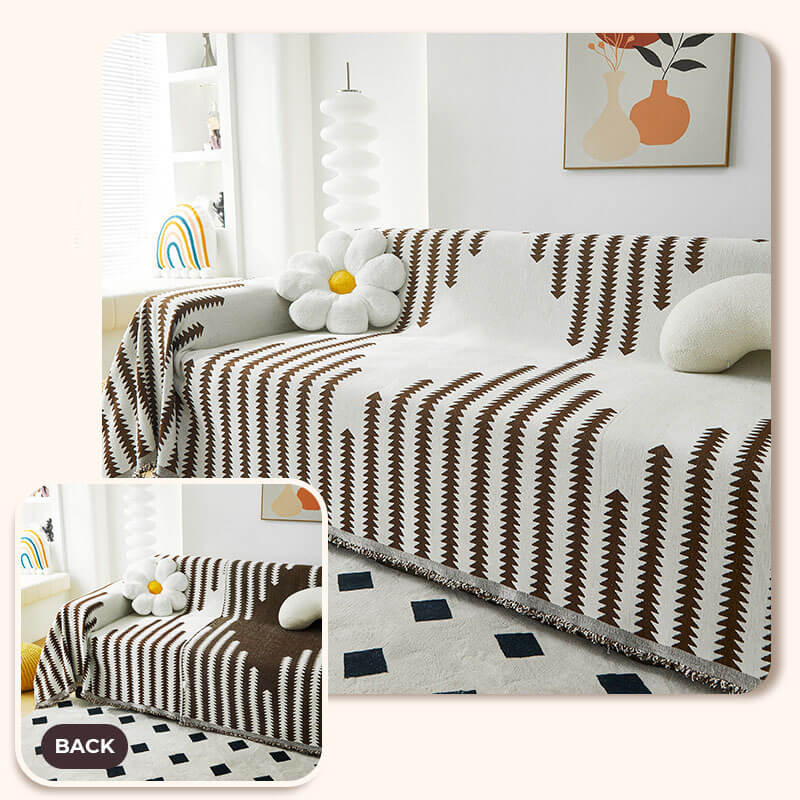 All-seasons Chenille Double-sided Anti-scratch Outdoor Garden Sofa Cover Sofa Throws