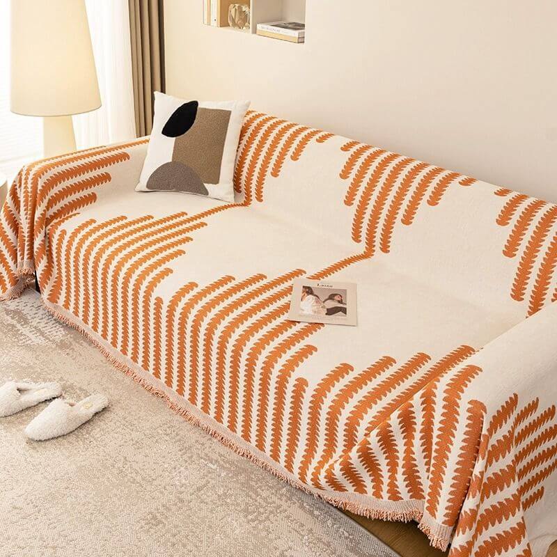 All-seasons Chenille Double-sided Anti-scratch Sofa Cover Sofa Throw Blanket Armchair Cover