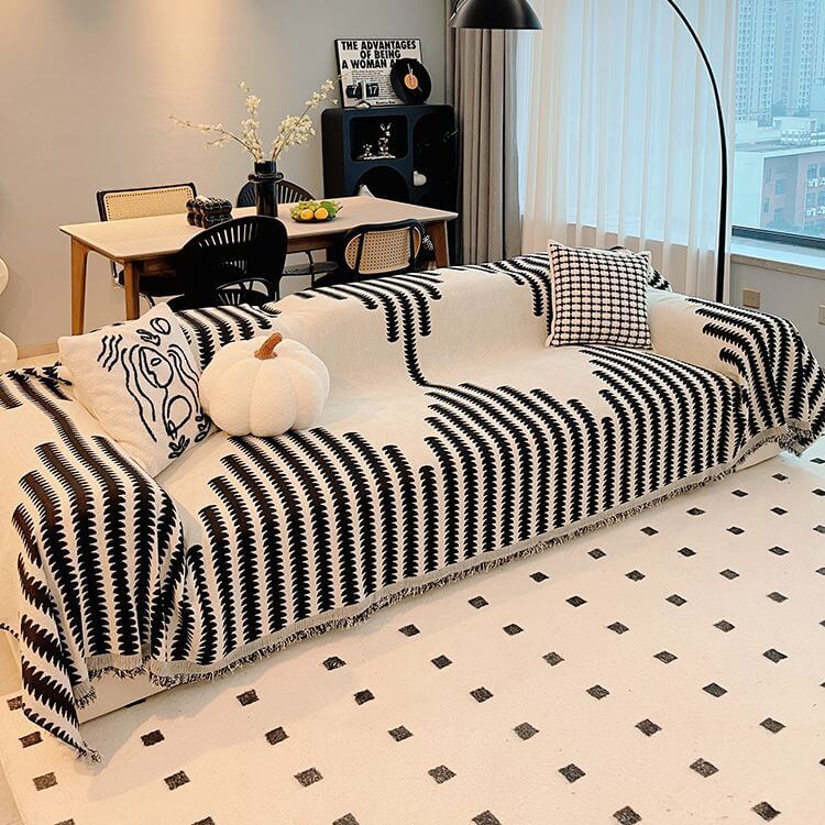 All-seasons Chenille Fabric Double-sided Anti-scratch Home Decoration Corner Sofa Cover Sofa Throws