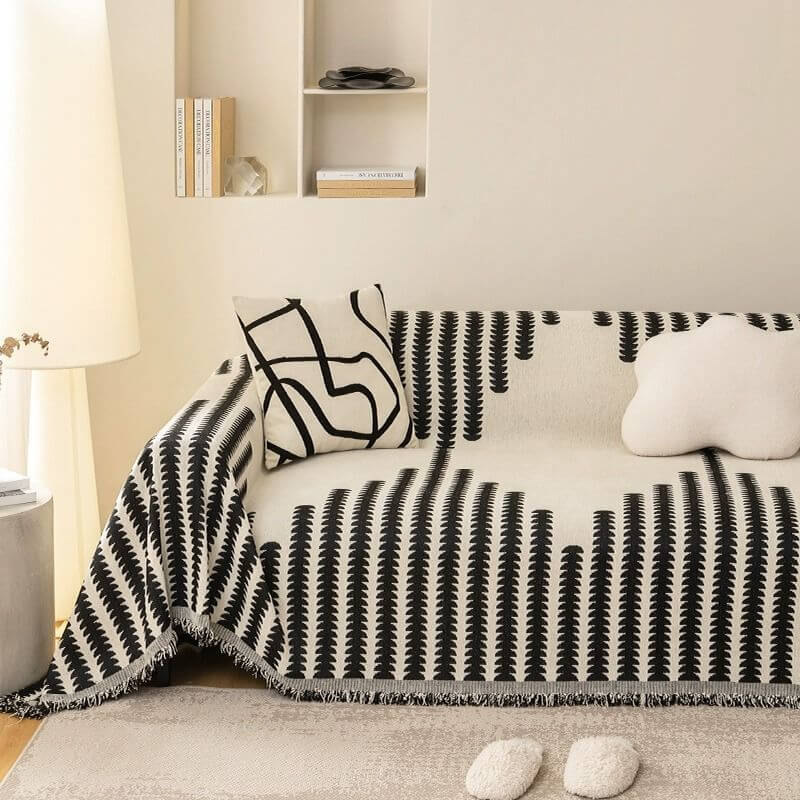 All-seasons Chenille Double-sided Anti-scratch Sofa Cover Sofa Throw Blanket Armchair Cover
