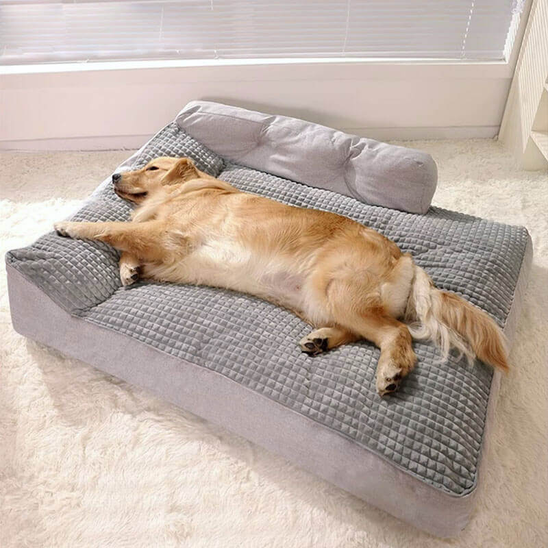 All Seasons Thickened Large Washable Cat & Dog Pillow Bed Garden Outdoor Dog Bed