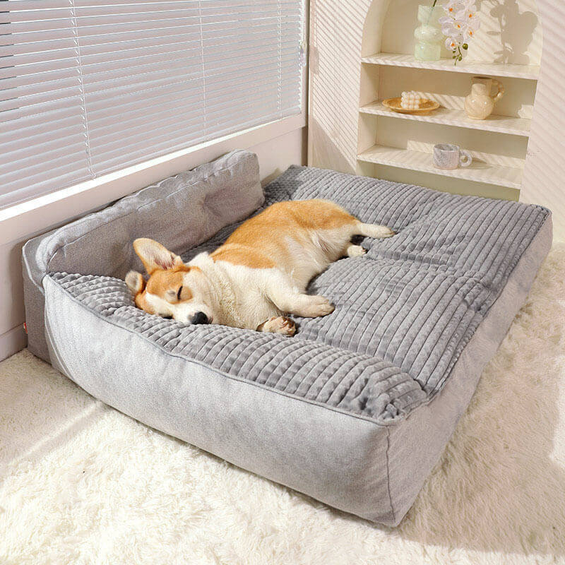 All Seasons Thickened Large Washable Cat & Dog Pillow Bed Garden Outdoor Dog Bed
