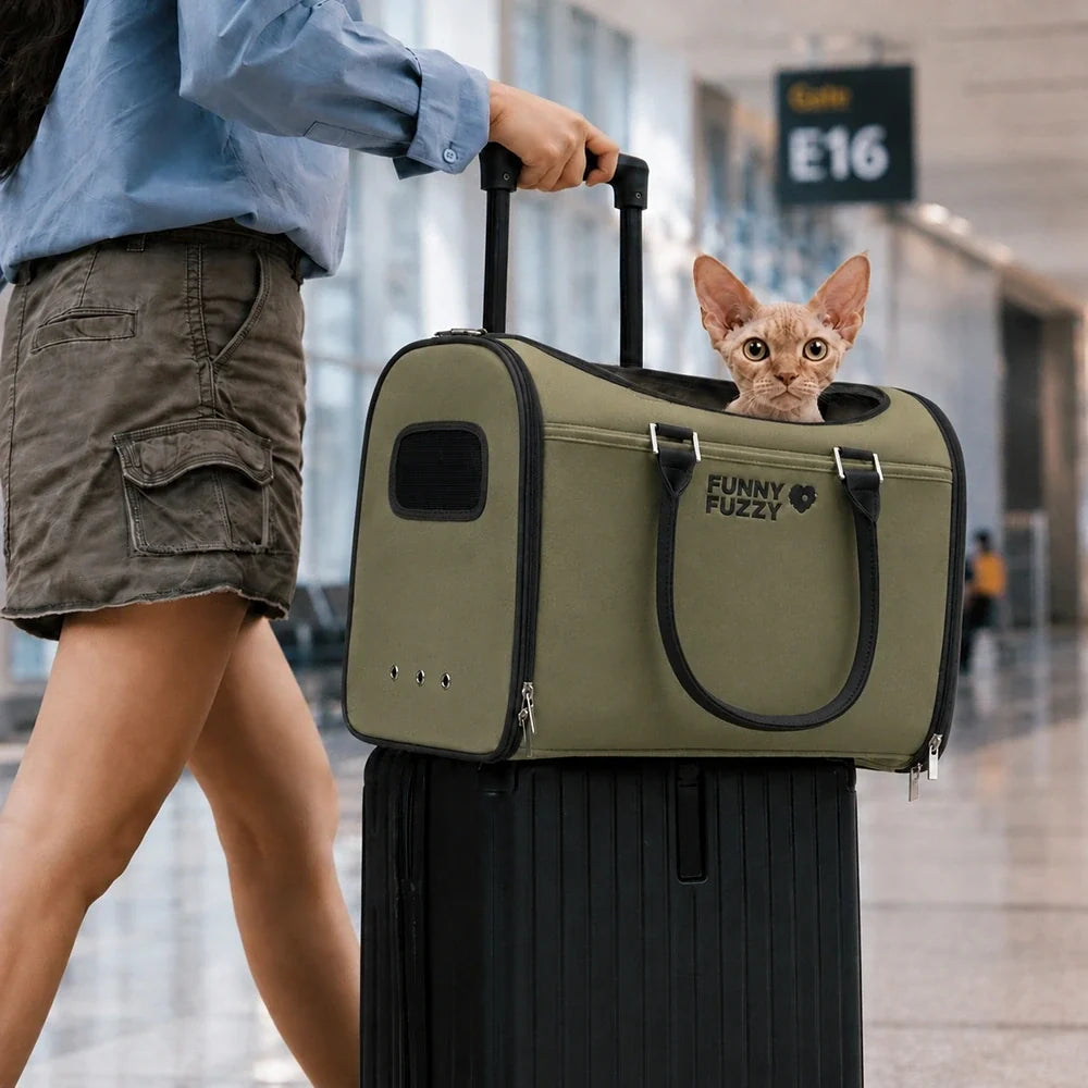 Cat Airline-Compliant Soft-Sided Carriers-Urban Roaming