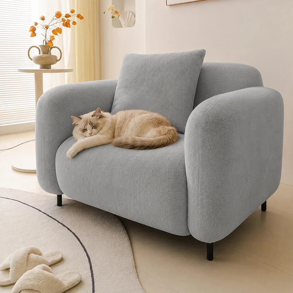 Ultra Soft Skin Friendly Plush Full Coverage Sofa Protector Recliner Slipcover