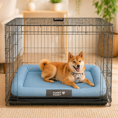 Waterproof ＆ Chew-proof Memory Foam Orthopedic Dog Mat for Crate