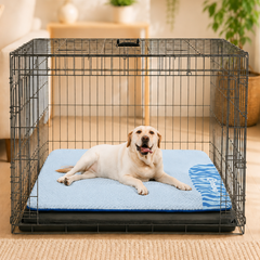 Large Washable Cooling Non-slip Dog Mat for Crate