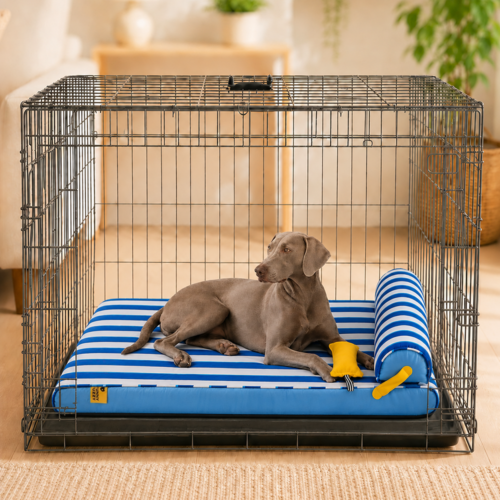 Cooling Orthopedic Dog Bed for Crate