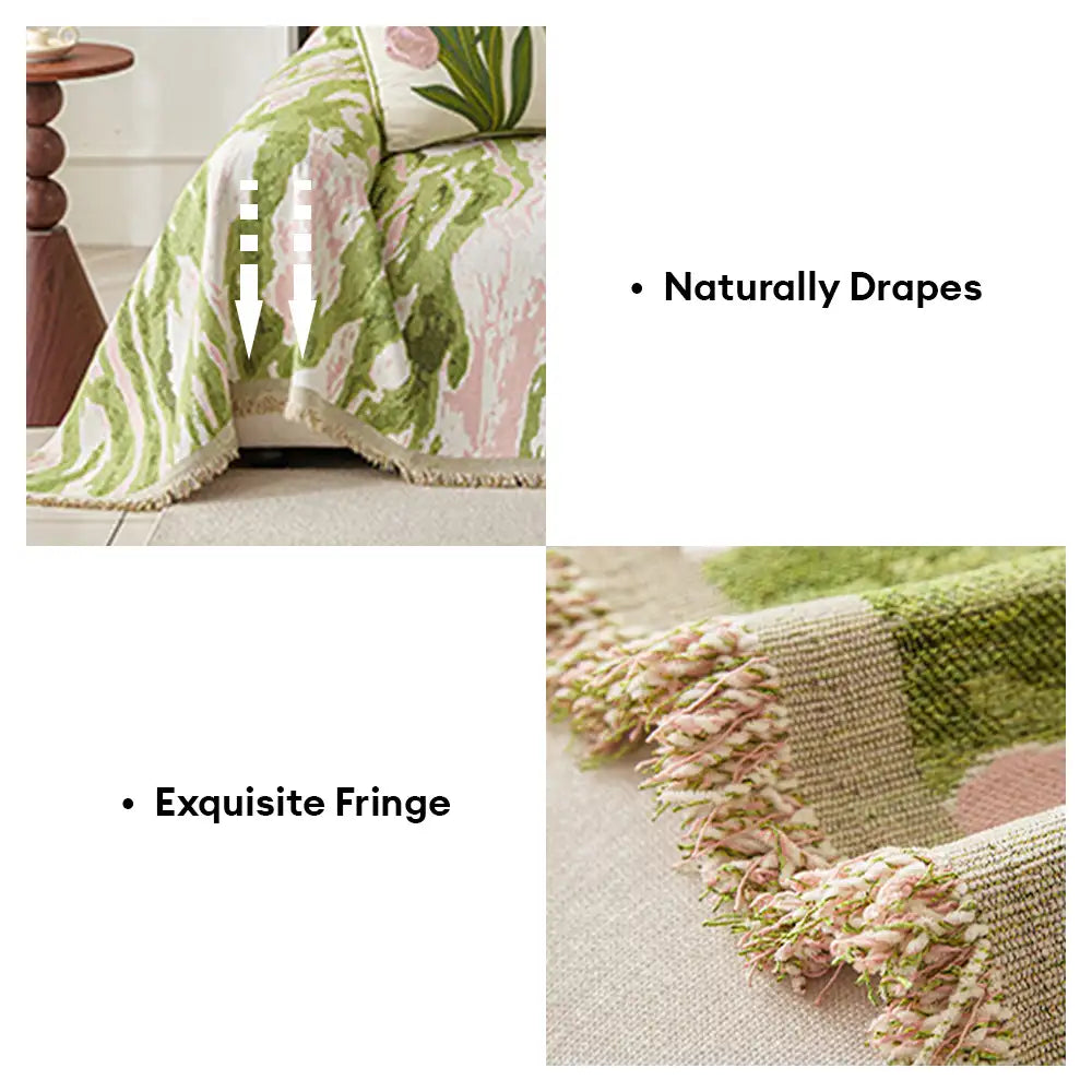 Chenille Comfortable Scratch-Resistant Pet-Friendly Washable Couch Cover