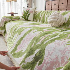 Chenille Comfortable Scratch-Resistant Pet-Friendly Washable Couch Cover