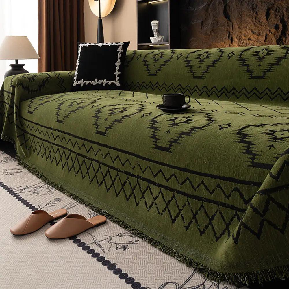 Chenille Retro Durable Scratch-resistant Sofa Protection Sofa Throw Blanket Sofa Cover