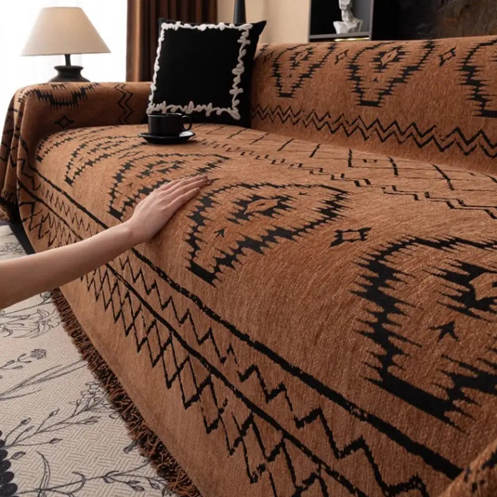 Chenille Retro Durable Scratch-resistant Sofa Protection Sofa Throw Blanket Sofa Cover