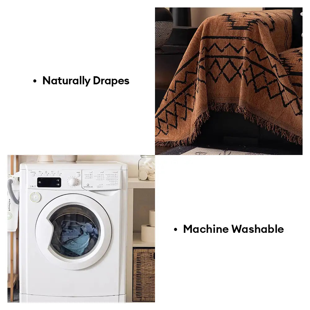 Chenille Retro Durable Scratch-resistant Sofa Protection Sofa Throw Blanket Sofa Cover