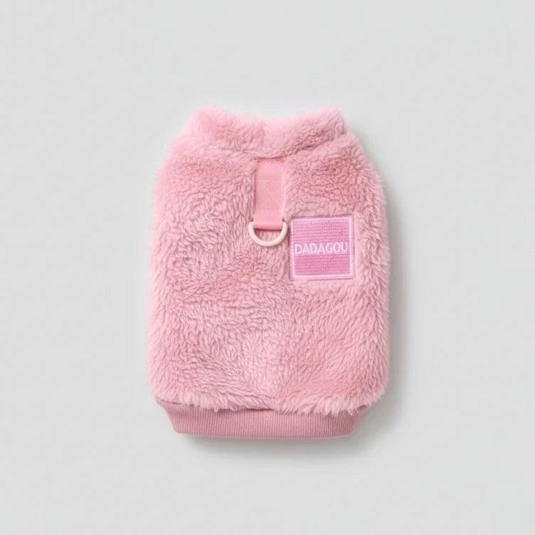 Comfortable and Stylish Fuzzy Dog Jumper - Dog Clothing Perfect for Winter Walks