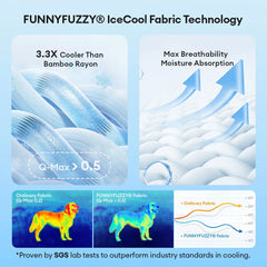 Cooling Ice Silk Question Mark Pillow
