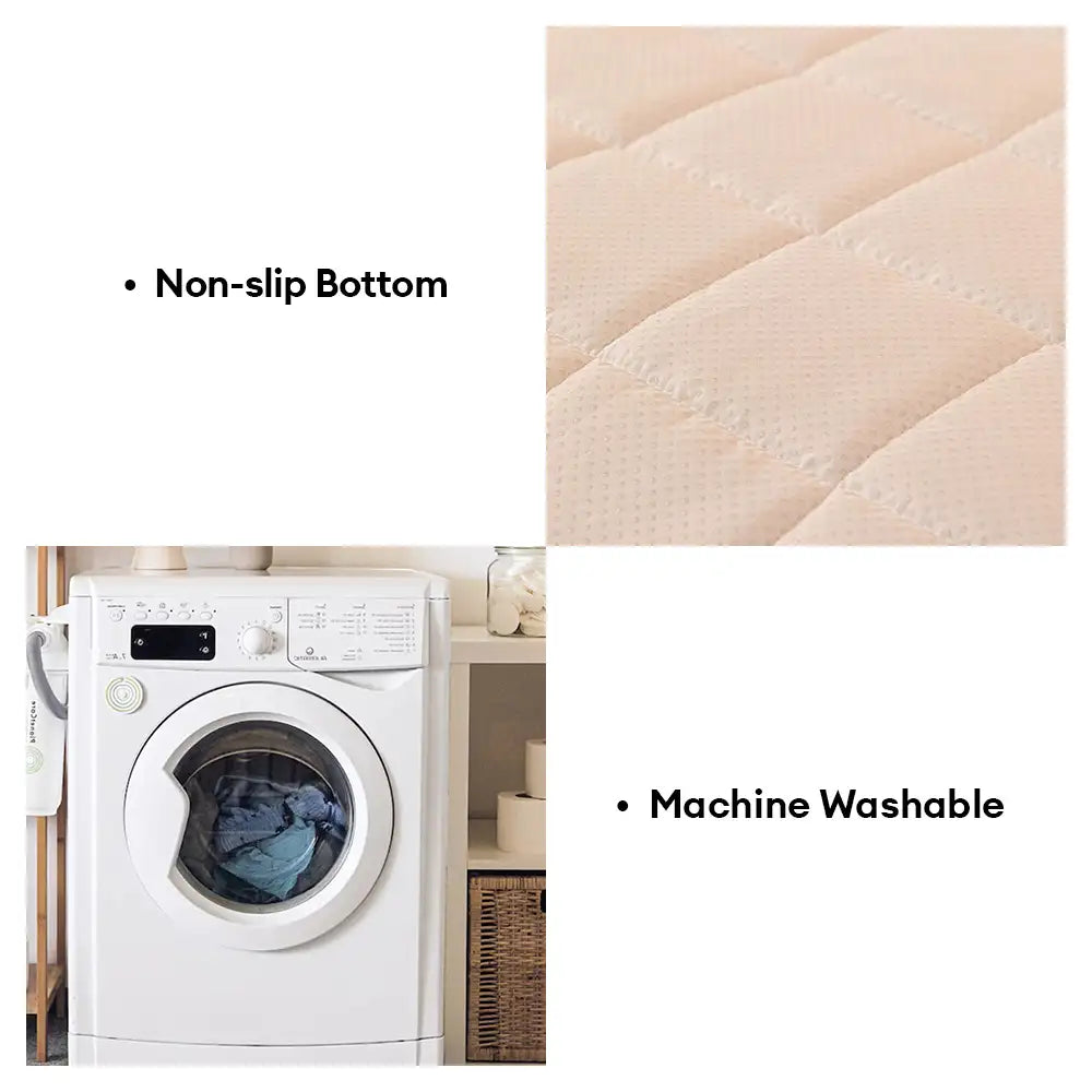 Cotton Fleece Pet-Friendly Comfortable Non-Slip Couch Cover - Waffle