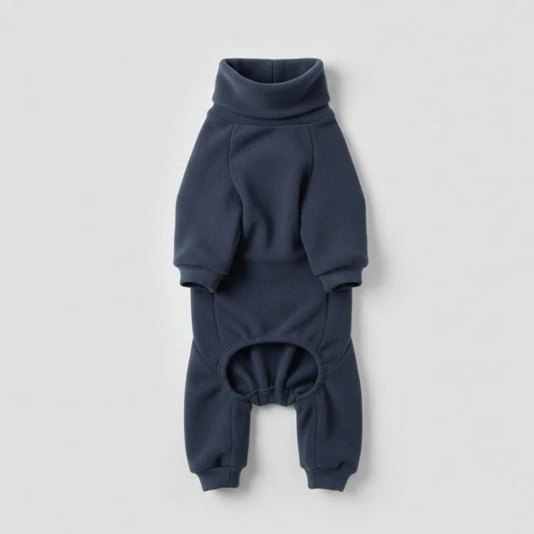 Cosy Fleece Dog Jumper Pyjamas - Dog Sleepwear for Large Dogs