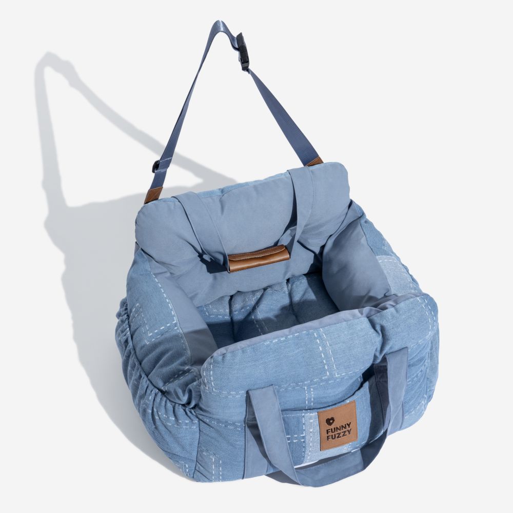 Portable ISOFIX Dog Car Seat Bed
