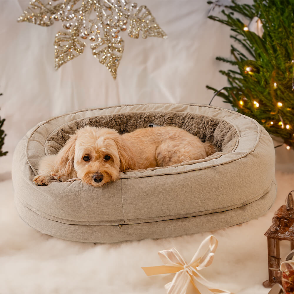 Donut Orthopaedic Dog Bed  - Pet-Friendly Bedroom