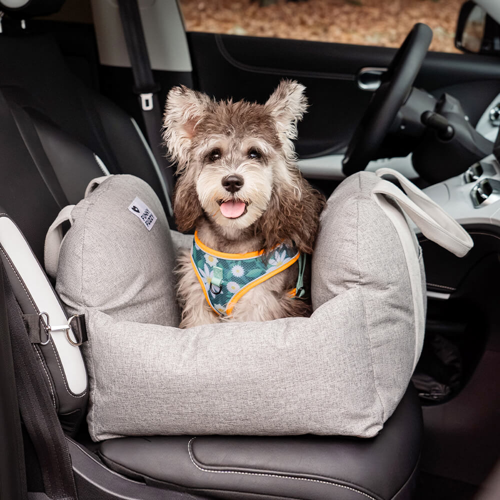 ISOFIX Dog Car Seat Bed with ISOFIX System - First Class