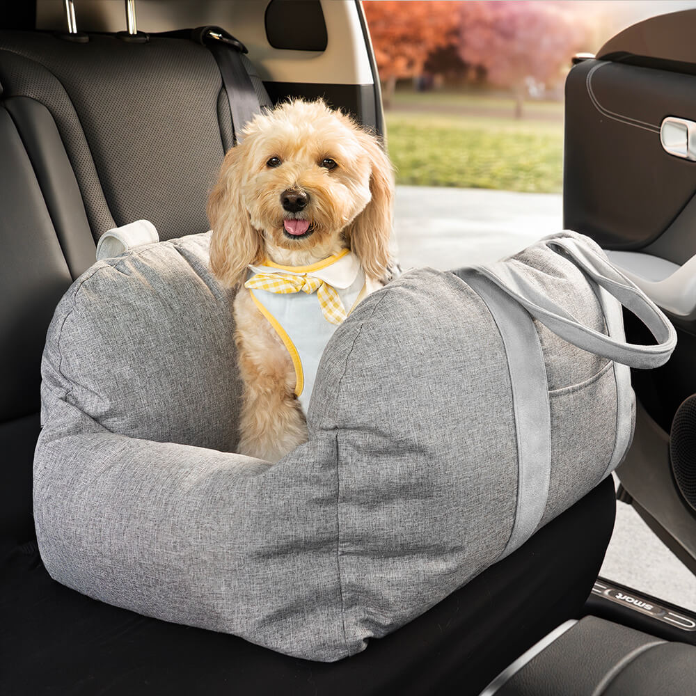 ISOFIX Dog Car Seat Bed with ISOFIX System - First Class
